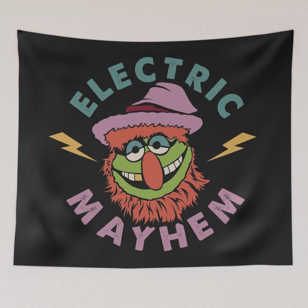 Item preview, Electric Mayhem designed and sold by SamMeow.