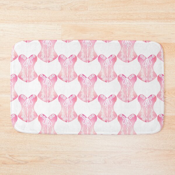 Item preview, Vintage Victorian Corset With Flower Cut Out Pattern - Pink Palette designed and sold by RosalieReeves.