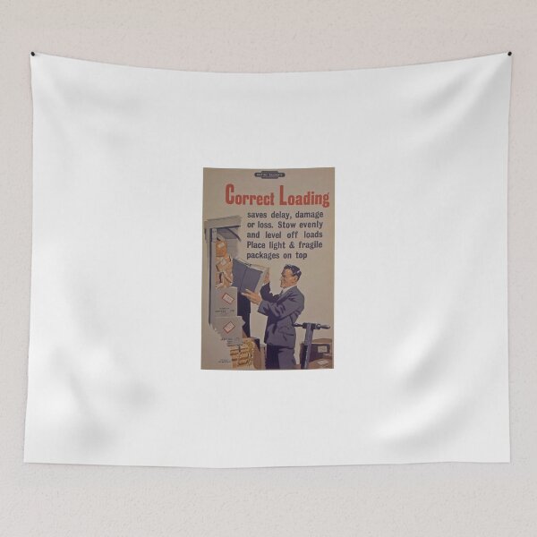 Item preview, BR Railway Freight vintage poster designed and sold by Random Railways.