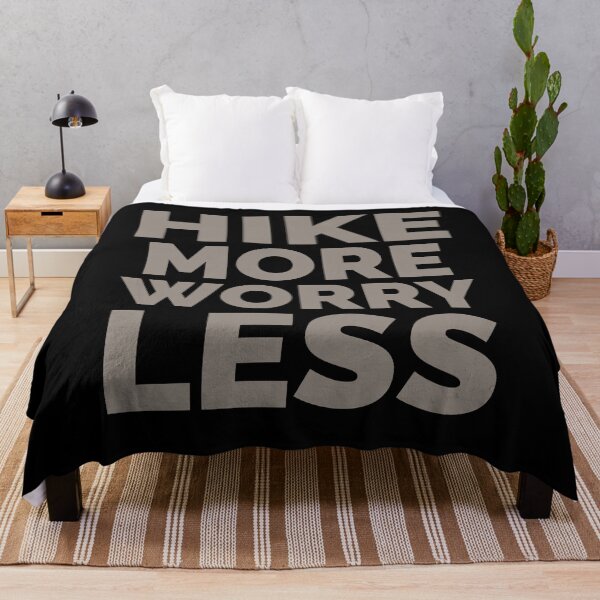 Item preview, Hike More Worry Less Funny designed and sold by Christof Hall.
