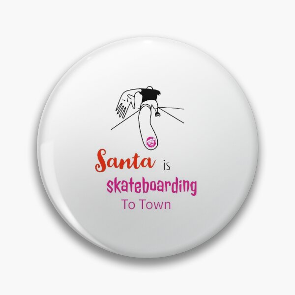 Artikelvorschau, Weihnachten Skateboarding Santa entworfen und verkauft von PrimeScripts.