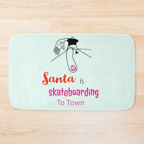 Artikelvorschau, Weihnachten Skateboarding Santa entworfen und verkauft von PrimeScripts.