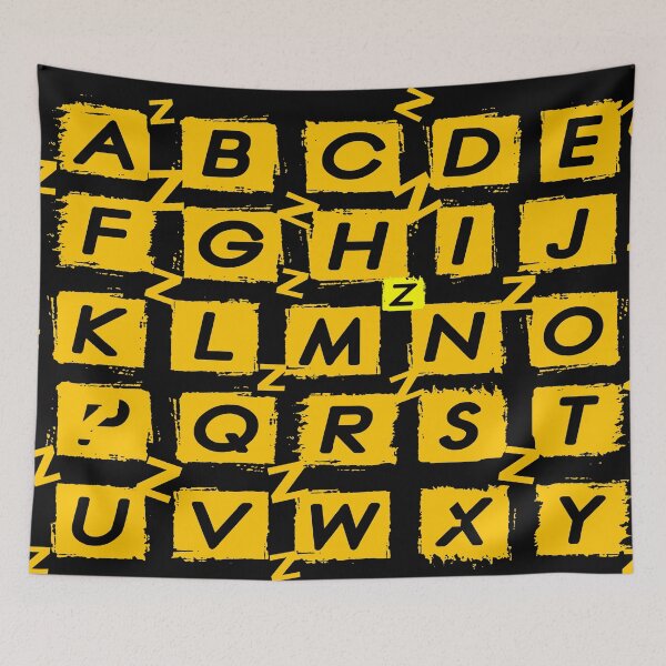 Item preview, find the Z funky typo designed and sold by Urbo Panda.
