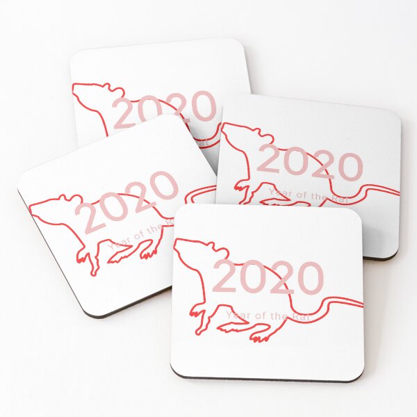 Item preview, 2020 Year of the Rat - Red/Pink designed and sold by miTeless seDign.
