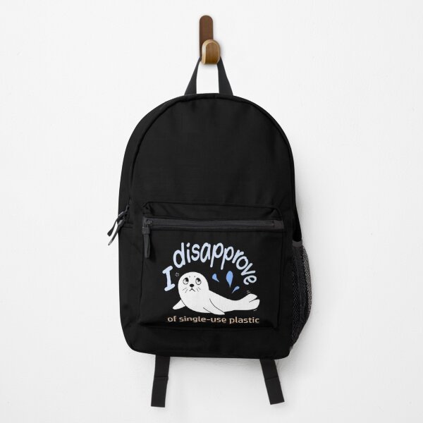 Item preview, Single Use Plastic - Seal of Disapproval designed and sold by nutmegfairy.