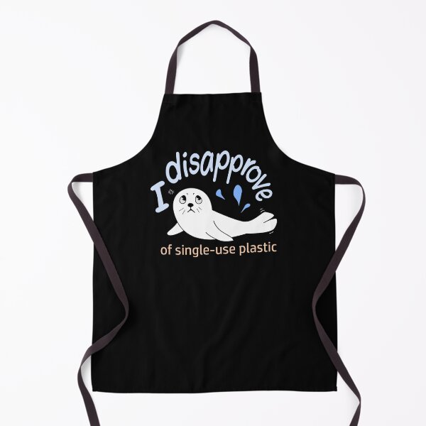 Item preview, Single Use Plastic - Seal of Disapproval designed and sold by nutmegfairy.