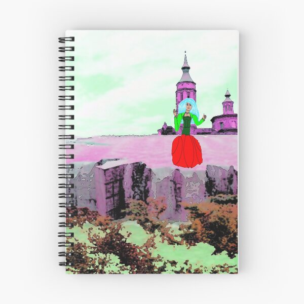 Item preview, Princesa Marina fuera del castillo. designed and sold by ProjectArtNow.