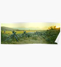 Wyoming Dusk Poster