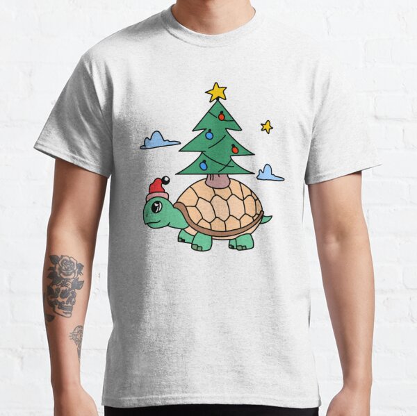 Turtle Christmas T-Shirt, Under The Sea Yuletide A Turtle's Festive Celebration, Gift for Turtle lovers, Sea Turtle lovers, Turtle Tees