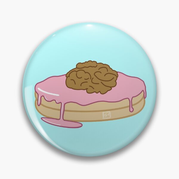 Item preview, Delicious cookie with pink icing and a walnut designed and sold by ghostflowerl.