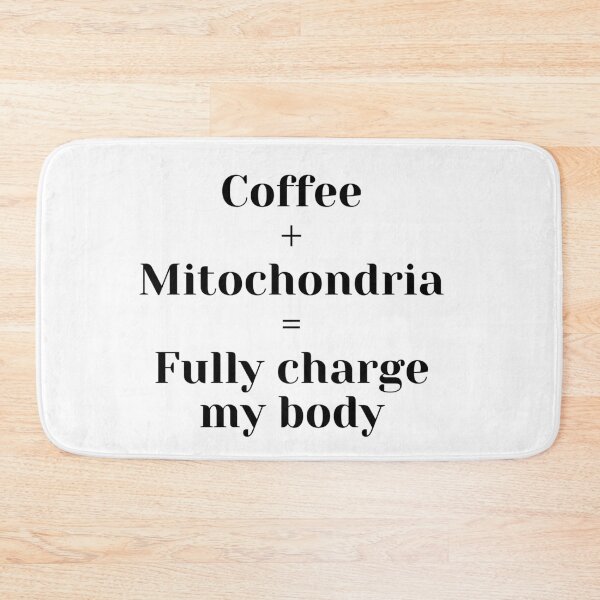 Artikelvorschau, Kaffee + Mitochondrien laden meinen Körper vollständig auf entworfen und verkauft von Serotonin4u.