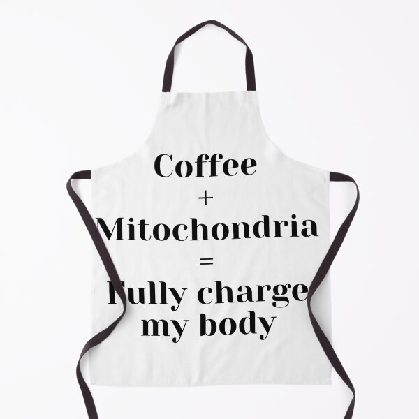 Item preview, Coffee + Mitochondria Fully Charge My Body designed and sold by Serotonin4u.