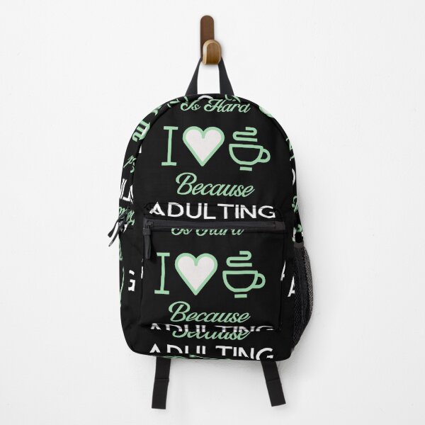 Item preview, I Love Coffee Because Adulting is Hard designed and sold by Luvjesus2.