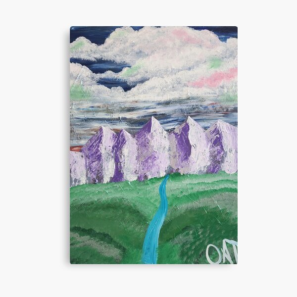 Amethyst Mountains Canvas Print