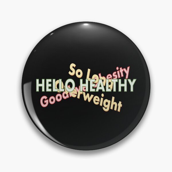 Item preview, hello healthy designed and sold by icantdrinksoda.