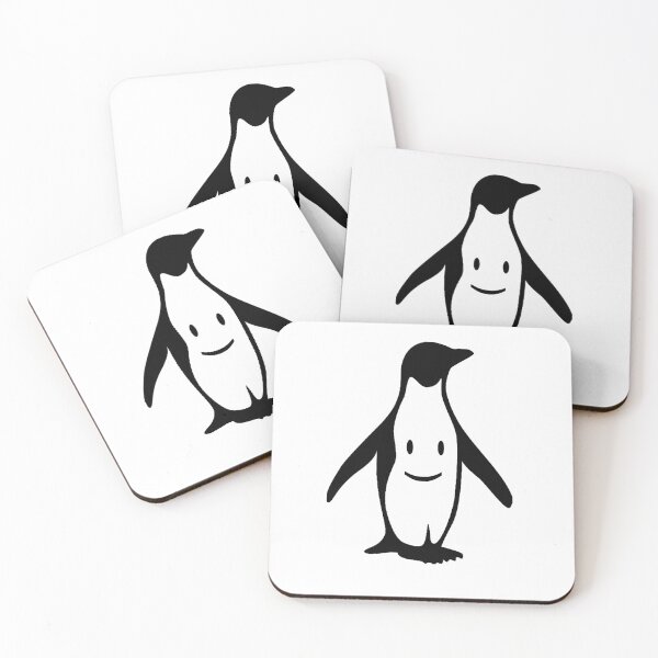 Item preview, smile face on penguin belly designed and sold by basitcv.