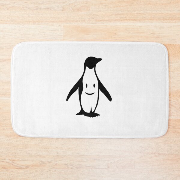 Item preview, smile face on penguin belly designed and sold by basitcv.