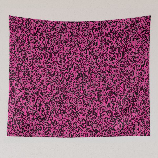 Item preview, Magenta and Black Automaton Art designed and sold by coloronym.