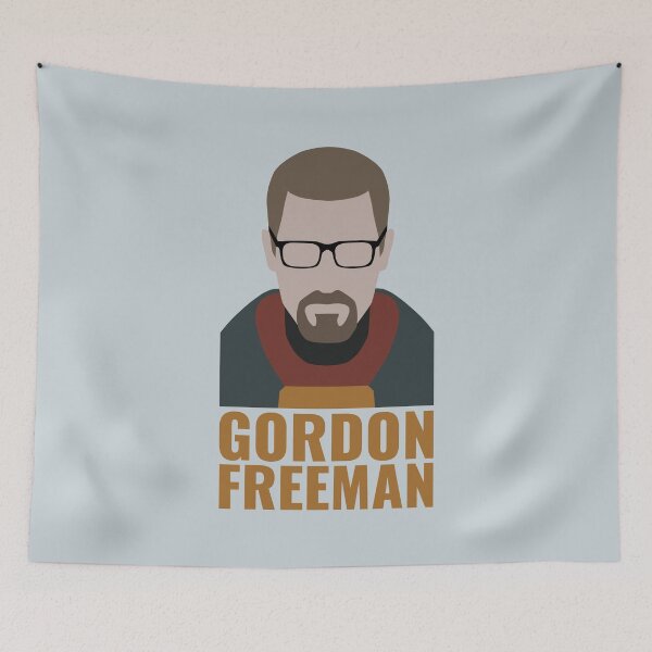 Item preview, Gordon Freeman Minimalist Portrait designed and sold by Stibo.