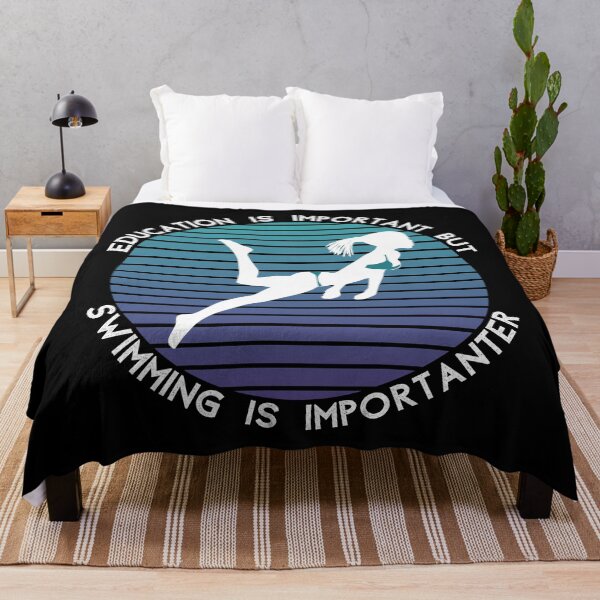 Item preview, Education is important but swimming is importanter designed and sold by Apoorv Choudhary.
