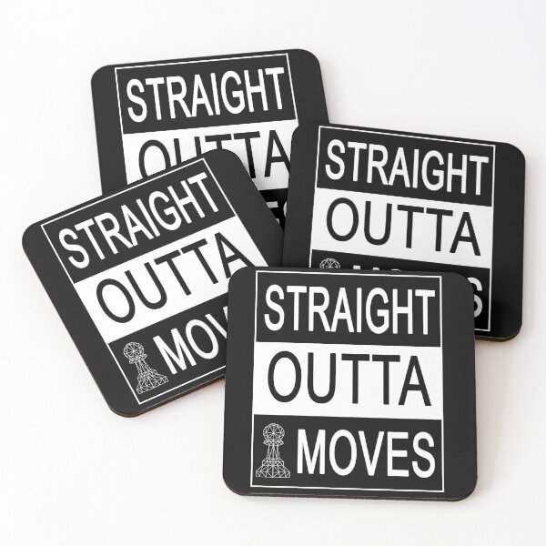 Item preview, Straight outta chess moves designed and sold by felinefeelings.