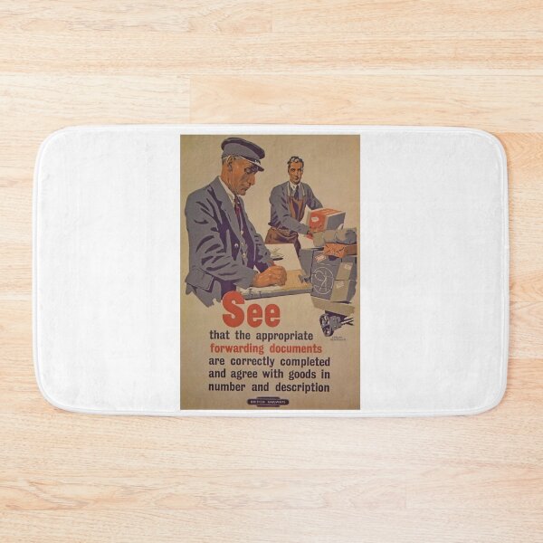 Item preview, BR Railway Freight vintage poster designed and sold by Random Railways.