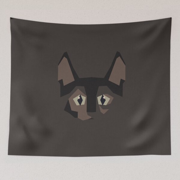 Item preview, Quinoa, the geometric kitty designed and sold by somosolga.