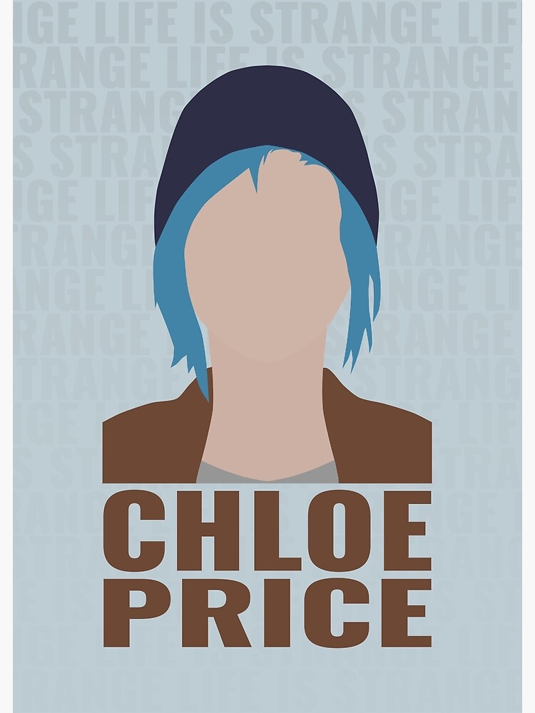 Disover Chloe Price Minimalist Portrait Premium Matte Vertical Poster