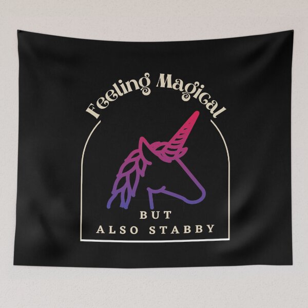 Item preview,  Feeling Magical But Also Stabby  designed and sold by Vibing-Right.