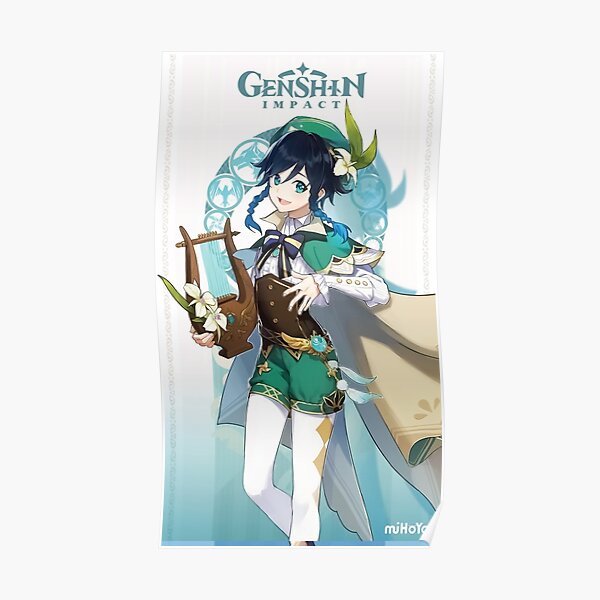 Genshin Impact Venti Poster