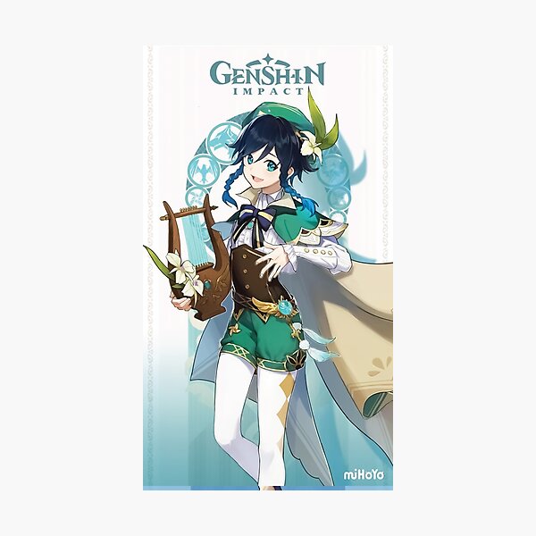 Genshin Impact Venti Photographic Print
