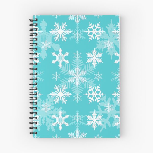 Item preview, Snowflakes pattern 1 in light blue designed and sold by FatSlugDesigns.