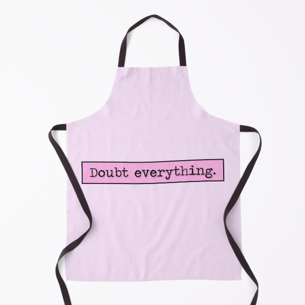 Item preview, Philosophy Doubt Everything Quote (Pink Variant) designed and sold by HeyFellowKids.