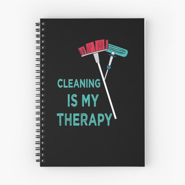 Item preview, Cleaning is My Therapy Housekeeping Humor  Funny Housework designed and sold by LANANIL.
