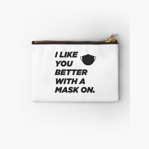 Item preview, Better With a Mask On designed and sold by Merry Blacksmith.