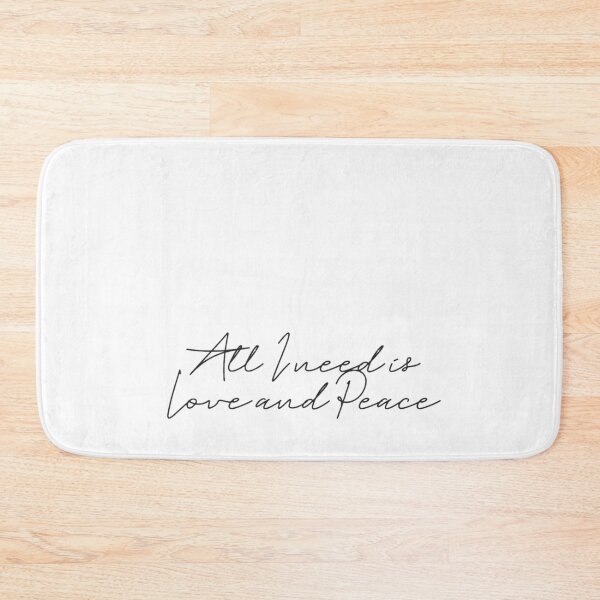 Item preview, All I need is Love and Peace designed and sold by Meritade.