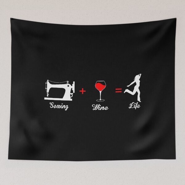 Item preview, Sewing Wine Life Lifestyle Gift designed and sold by Charles Brian.