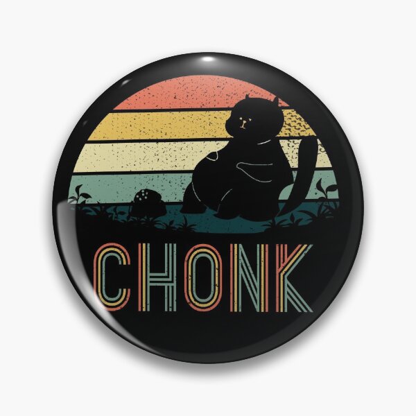 Artikelvorschau, Chonk Cat | Vintage lustige Chonk Meme Cat entworfen und verkauft von BeYourOwnHero.