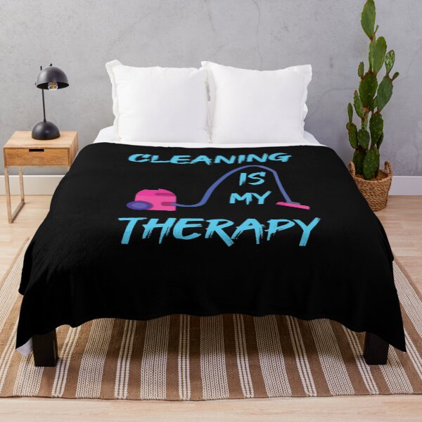 Item preview, Cleaning is My Therapy Funny Cleaning Funny Housework designed and sold by LANANIL.