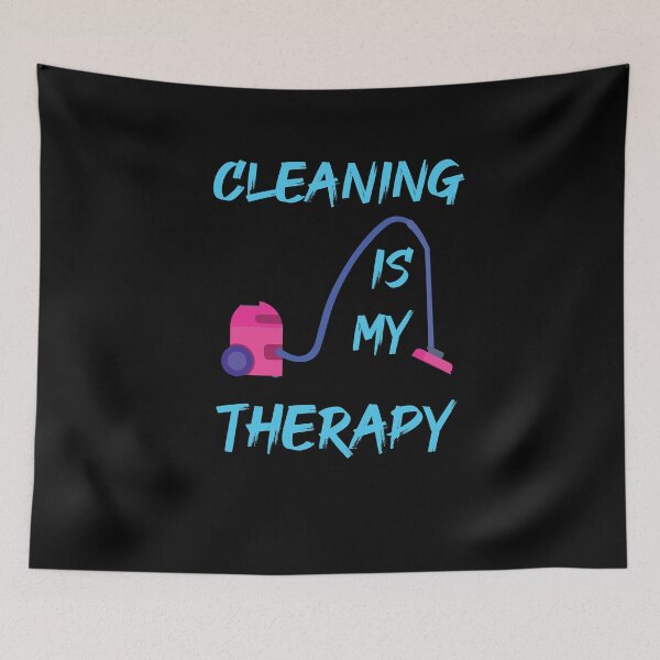 Item preview, Cleaning is My Therapy Funny Cleaning Funny Housework designed and sold by LANANIL.