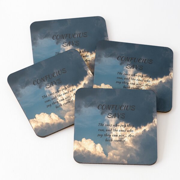 Item preview, Confucius Says Can And Can Not designed and sold by starshiporion.