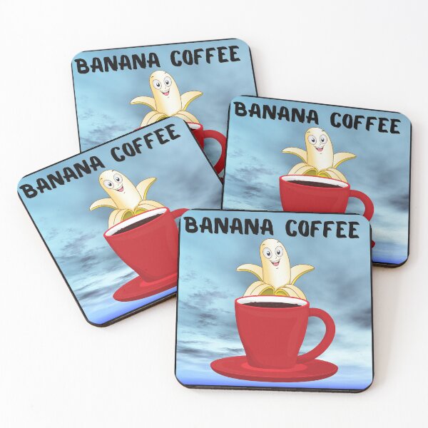 Item preview, Banana Coffee-3 designed and sold by WoodburyLake.