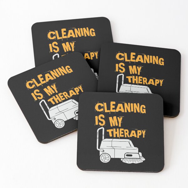 Item preview, Cleaning is My Therapy Funny Housework designed and sold by LANANIL.
