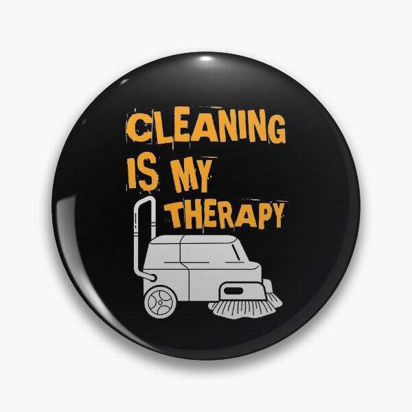 Item preview, Cleaning is My Therapy Funny Housework designed and sold by LANANIL.