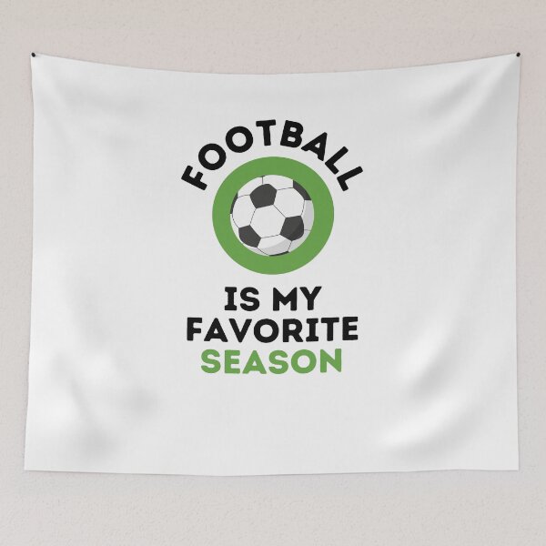 Item preview, Football is My Favorite Season Soccer designed and sold by Emerg-Apparel.