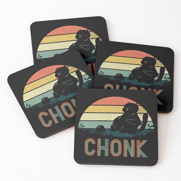 Item preview, Chonk Cat | Vintage  Funny Chonk Meme Cat   designed and sold by BeYourOwnHero.