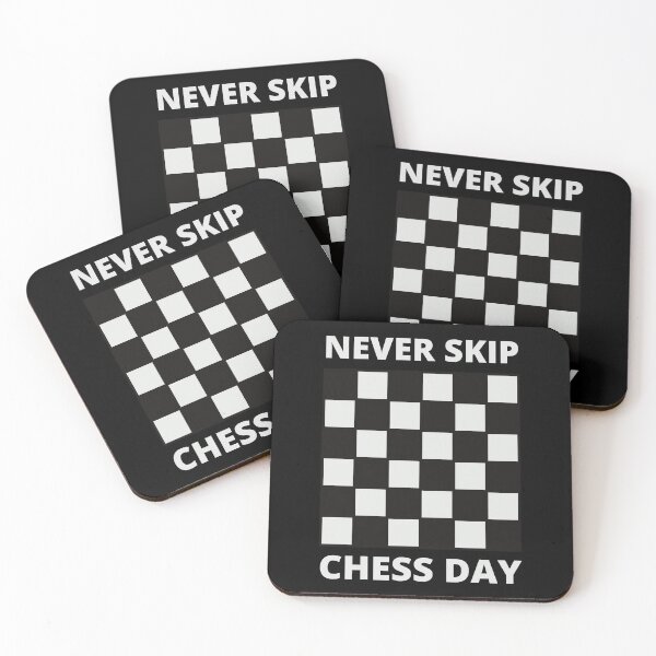 Item preview, Never Skip Chess Day designed and sold by vibrantyy.
