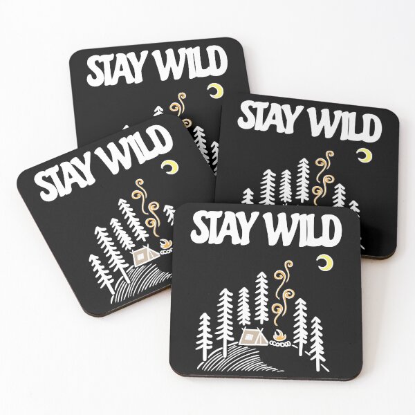 Item preview, Stay Wild - into the wild (white) designed and sold by Fruitsome.