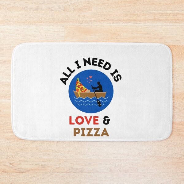 Item preview, All I Need Is Pizza and Love Boat designed and sold by Emerg-Apparel.