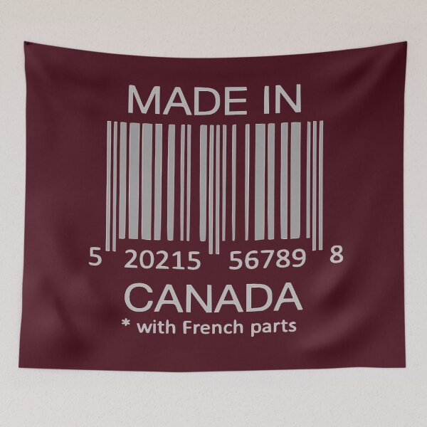 Item preview, Made In Canada with French Parts Funny  designed and sold by loveoceanair.